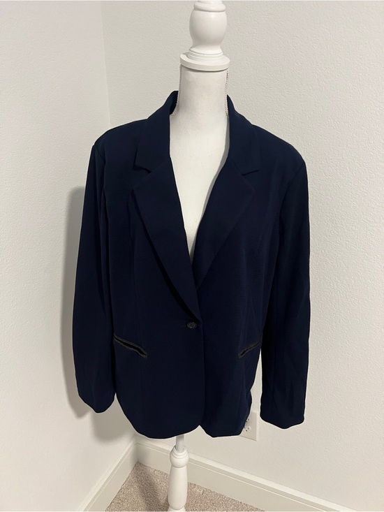 41 Hawthorn Jackets & Blazers - GUC 41 Hawthorn Navy Single-Button Blazer Jacket - Women’s XXL